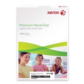 A4 Xerox Premium NeverTear 125 g/m² - Paquete de 100 hojas