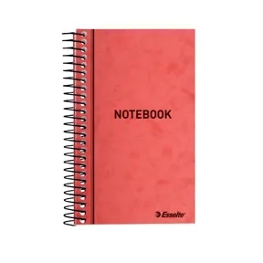 Esselte Spiral notesblok 140x90mm linieret 50 ark -> Cuaderno de notas Espiral Esselte 140x90mm con rayas 50 hojas