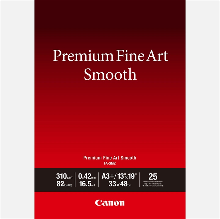 Canon FA-SM2 FineArt Premium Smooth - A3+, 25 arca 