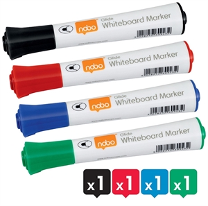 Nobo WB Marker Glide redondo 3mm (4)