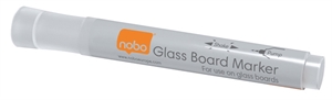 Nobo WB Marcador para pizarra de cristal redonda 3mm blanco (4)