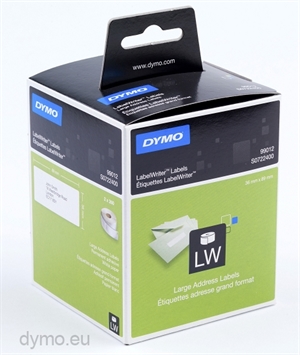 Dymo LabelWriter etiqueta de dirección 89 x 36 unidades.