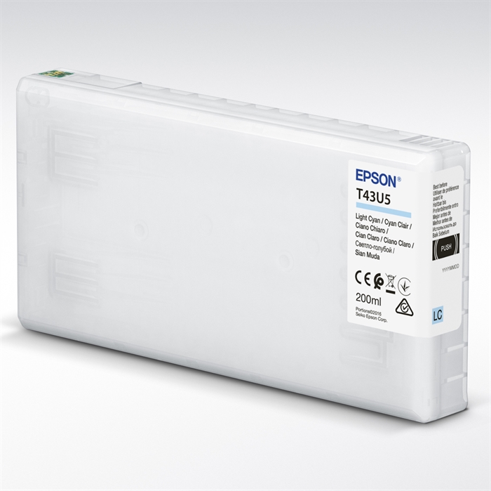 Epson T43U Light Cyan 200 ml cartucho de tinta para SureLab SL-D800