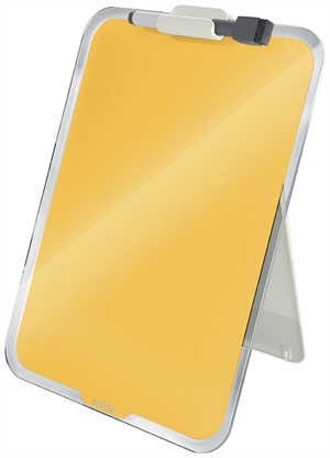 Leitz Clipboard de vidrio Cosy amarillo