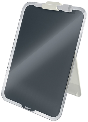 Leitz Clipboard de vidrio en color gris acogedor.
