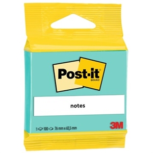 3M Post-it verde 63,5 x 76 mm, 100 hojas