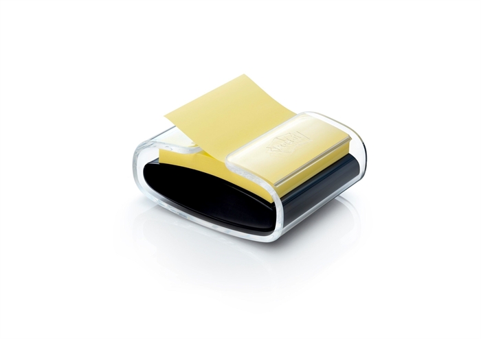 3M Dispensador para Z-Notes + 1 Z-Notes 76 x 76 mm, amarillo