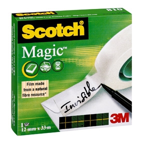 Cinta Scotch Magic de 3M 12mmx33m