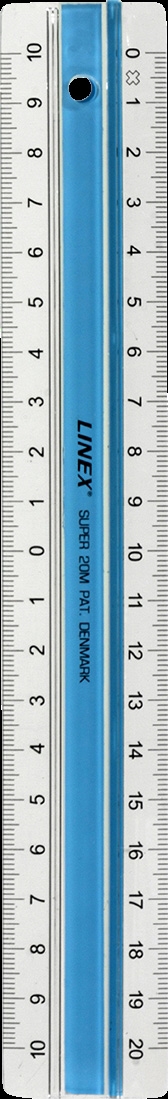 Linex superlineal 20cm S20MM azul
