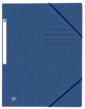 Oxford File+ Carpeta archivadora A4, Azul Oscuro