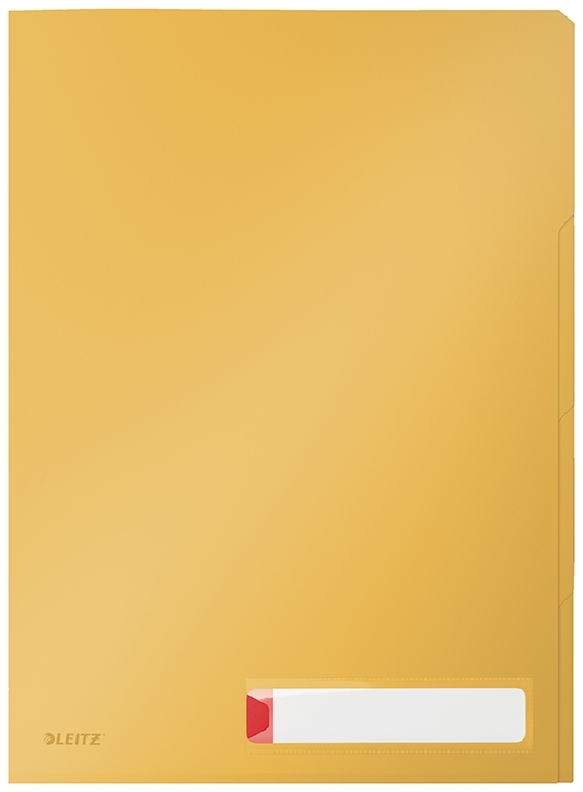 Leitz Carpeta con pestaña Cosy pp A4 amarilla (3)