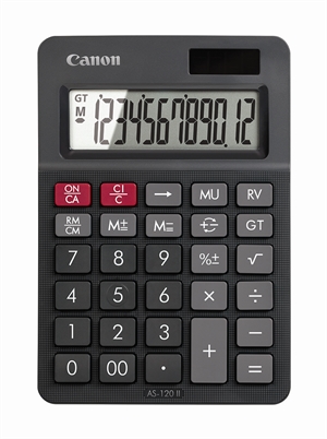 Calculadora de escritorio Canon AS-120II DBL