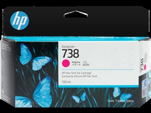 HP 738 130-ml Magenta DesignJet cartucho de tinta