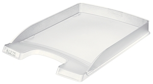 Leitz Bandeja de correspondencia Plus Slim apilable transparente