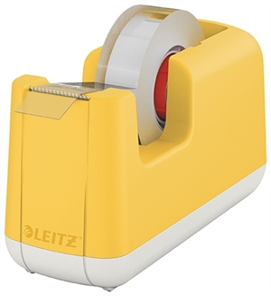 Leitz Dispensador de cinta incluye cinta Cosy amarilla.