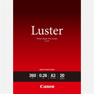 Canon Photo Paper Pro Luster 260g/m² - A3, 20 hojas 