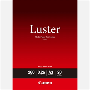 Canon Photo Paper Pro Luster 260g/m² - A3, 20 arca 
