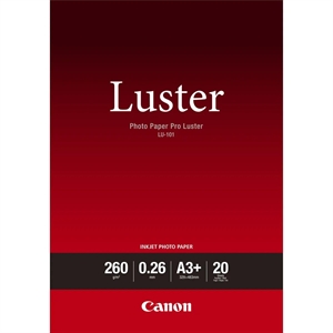 Canon Photo Paper Pro Luster 260g/m² - A3+, 20 hojas 