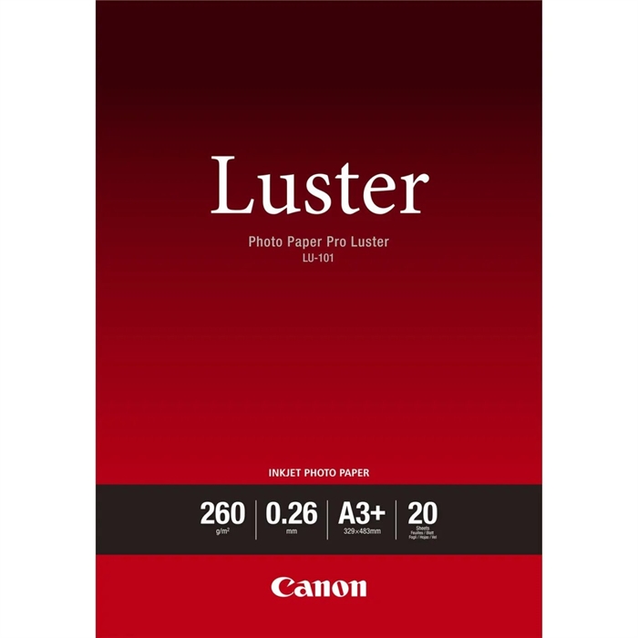 Canon Photo Paper Pro Luster 260g/m² - A3+, 20 arca 