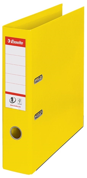 Esselte Brevordner No1 Vivida PP A4 75mm amarillo