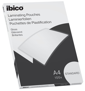Esselte Laminating Pouch básico estándar 125my A4 (100)
