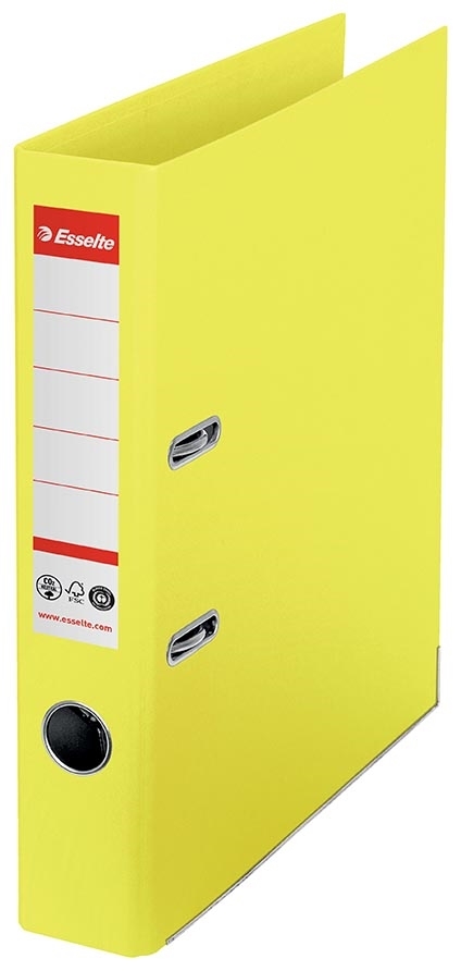 Esselte Brevordner No1 POB CO²-komp A4 50mm amarillo