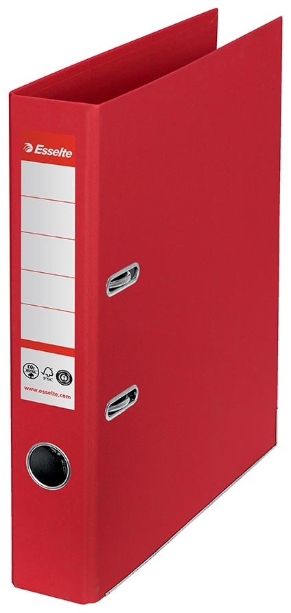 Esselte Brevordner No1 POB CO²-komp A4 50mm rojo