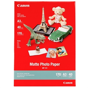 Canon MP-101 Matte Photo 170g/m² - A3, 40 arca 