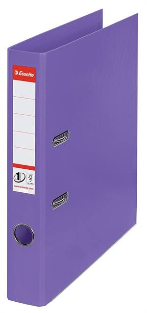 Esselte Brevordner No1 Power PP A4 50mm violet
Por favor, traduzca al español: Esselte Carpeta de palanca No1 Power PP A4 50mm violeta