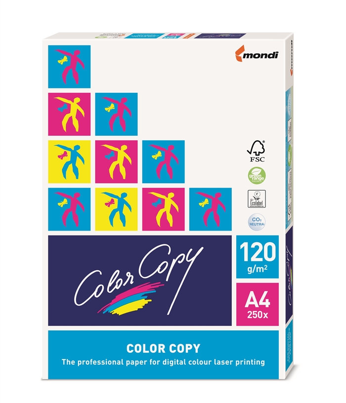 Kopipapir ColorCopy 120 g/m² A4 - paquete de 250 hojas