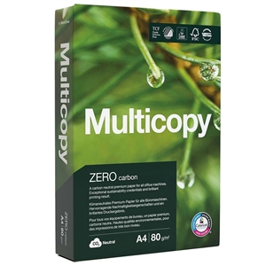 A4 MultiCopy Zero 80 g/m² - paquete de 500 hojas