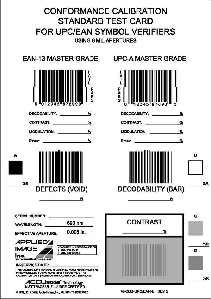 Validaciones de tarjeta EAN/UPC (AI)