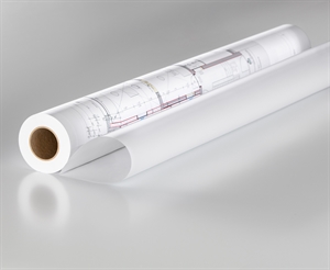 Rauch 91350 CAD papel de inyección de tinta blanco brillante - 55 g/m², 841 mm x 50 metros
