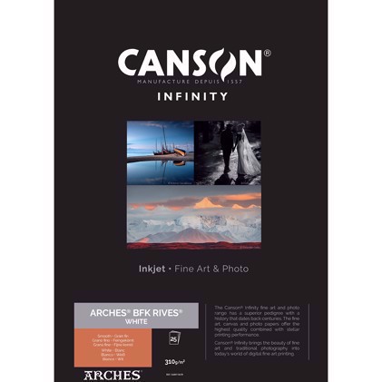 Canson BFK Rives (White) 310 - A3, 25 arca 