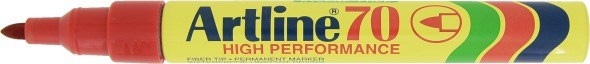 Artline Marker 70 permanente 1.5 rojo