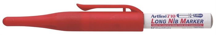 Artline Marker 710 Punta Larga rojo