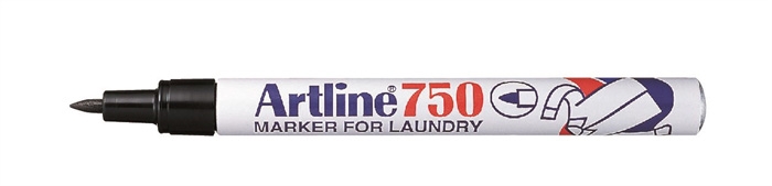 Artline Marker 750 Textil negro