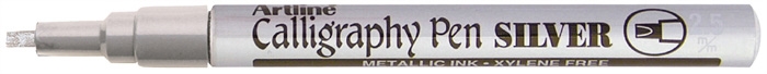 Artline Caligrafía Metálica 993 plata