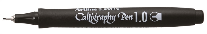 Artline Supreme Calligraphy Pen 1 negro