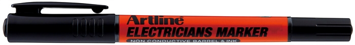 Artline rotulador eléctrico negro