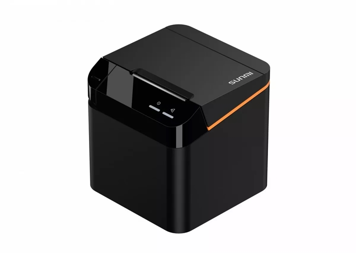 SUNMI Impresora en la Nube, cortadora, USB-C, BT, Wi-Fi, negra