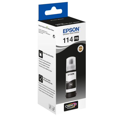 Epson 114 EcoTank Photo Black botella de tinta