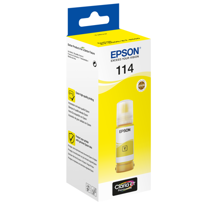 Epson 114 EcoTank Yellow botella de tinta