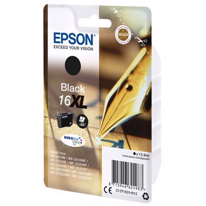 Epson T1631 Black Cartucho de Tinta XL