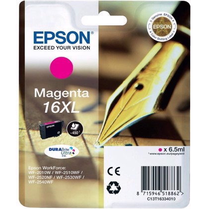 Epson T1633 Magenta Cartucho de Tinta XL