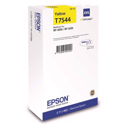 Epson WorkForce cartucho de tinta XXL Yellow - T7544