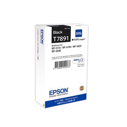 Epson T7891 Black Cartucho de Tinta XXL