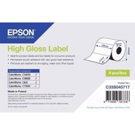 High Gloss Label - Rollo troquelado102 mm x 51 mm (2310 Etiquetas)
