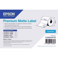 Etiqueta mate premium - etiquetas troqueladas 102 mm x 51 mm (2310 etiquetas)