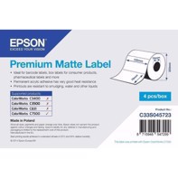 Premium Matte Label - Rollo troquelado102 mm x 76 mm (1570 Etiquetas)